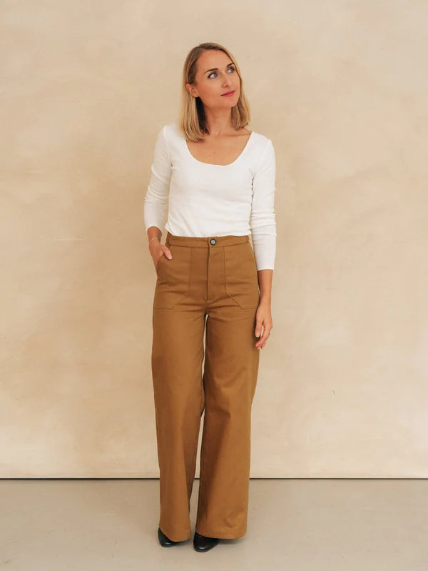 Pantalon SUZANNE - Patron de couture pochette - JOLI LAB Patron de couture JOLI LAB | Gaspard et Léonie Tissus en ligne et Mercerie à Toulouse