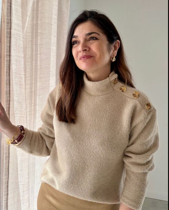 Pull NINO Patron de couture Pochette - CLEMATISSE PATTERN Patron de couture CLEMATISSE PATTERN | Gaspard et Léonie Tissus en ligne et Mercerie à Toulouse