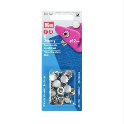 Recharge boutons pression Jersey Nacré - PRYM Mercerie Prym | Gaspard et Léonie Tissus en ligne et Mercerie à Toulouse