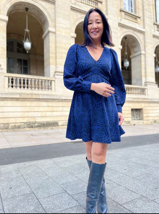 Robe CALISTA Patron de couture Pochette - CLEMATISSE PATTERN Patron de couture CLEMATISSE PATTERN | Gaspard et Léonie Tissus en ligne et Mercerie à Toulouse