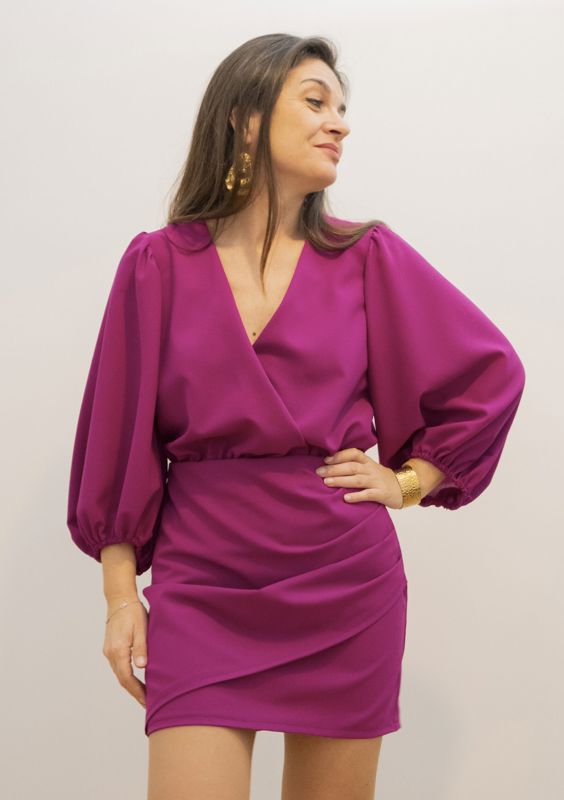 Robe CHRYSTALE Patron de couture Pochette - CLEMATISSE PATTERN Patron de couture CLEMATISSE PATTERN | Gaspard et Léonie Tissus en ligne et Mercerie à Toulouse