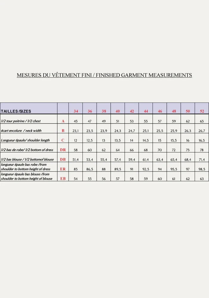 Robe DAIQUIRI Patron de couture Pochette - MAISON FAUVE Patron de couture MAISON FAUVE | Gaspard et Léonie Tissus en ligne et Mercerie à Toulouse