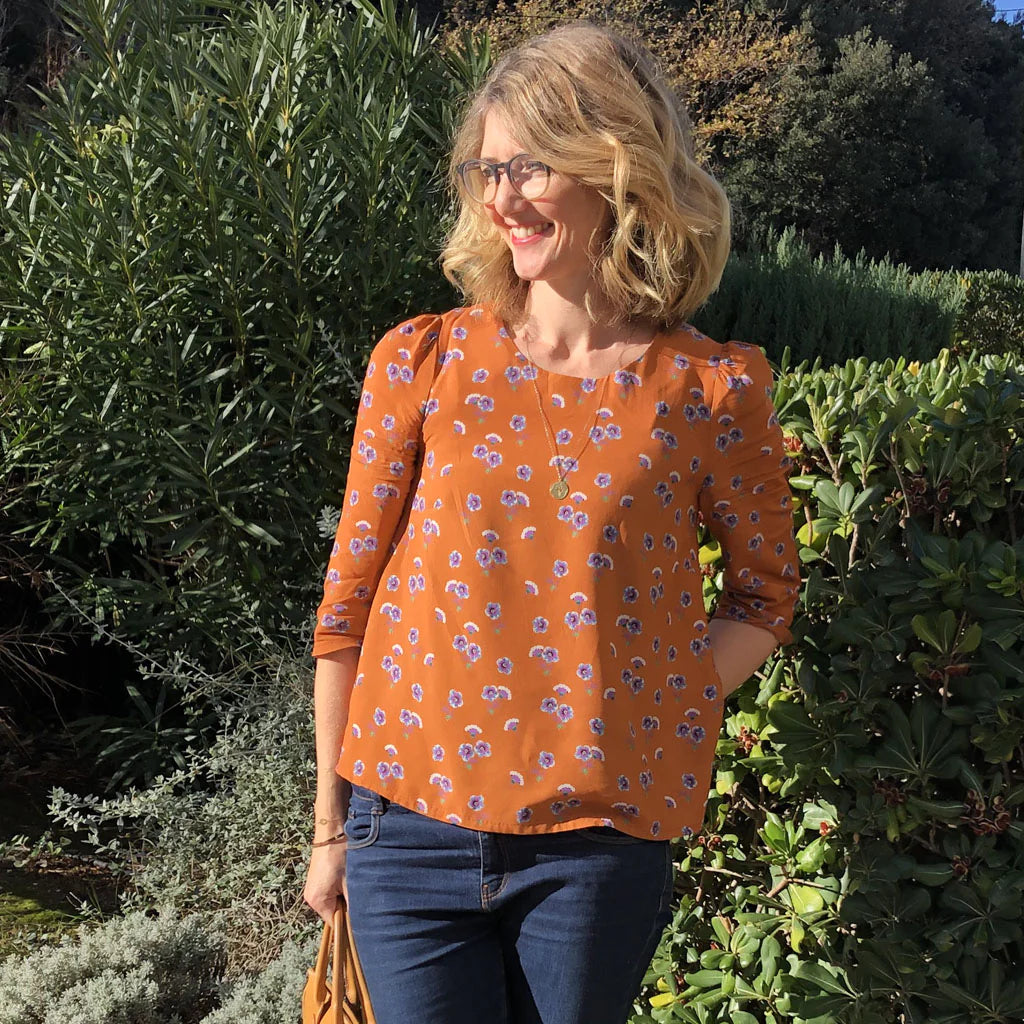 Robe et Blouse DESERT - Patron de couture pochette - SUPER BISON Patron de couture SUPER BISON | Gaspard et Léonie Tissus en ligne et Mercerie à Toulouse