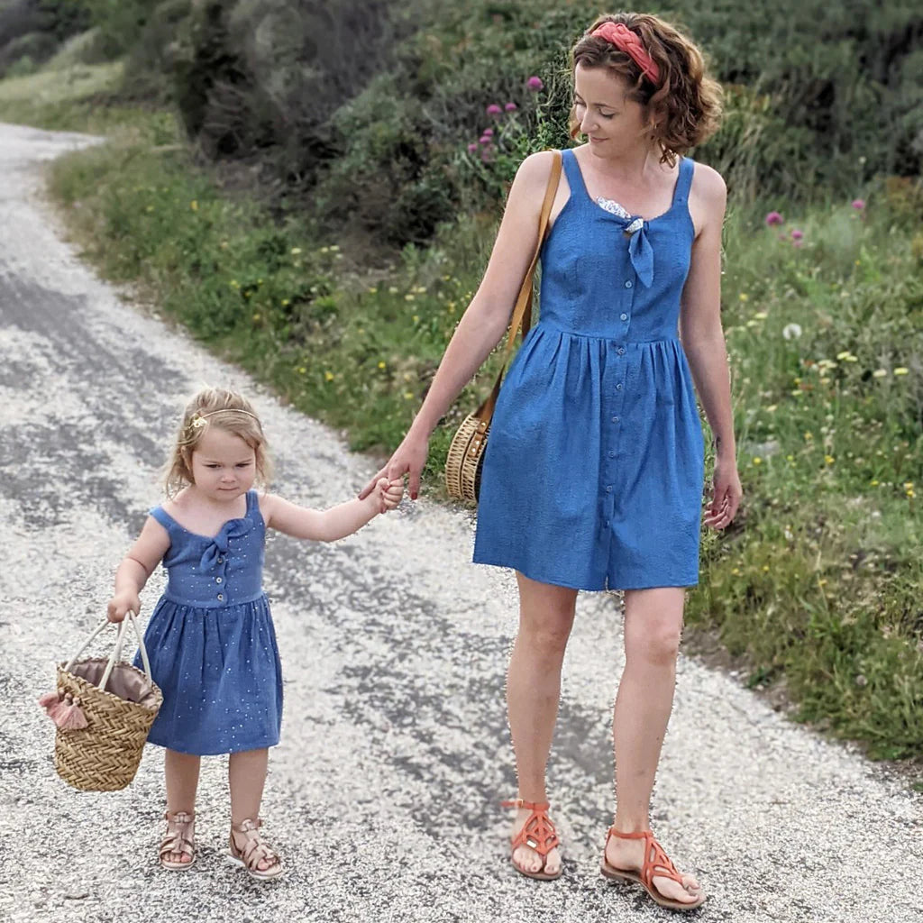 Robe et Top CALYPSO - Patron de couture pochette - SUPER BISON Patron de couture SUPER BISON | Gaspard et Léonie Tissus en ligne et Mercerie à Toulouse