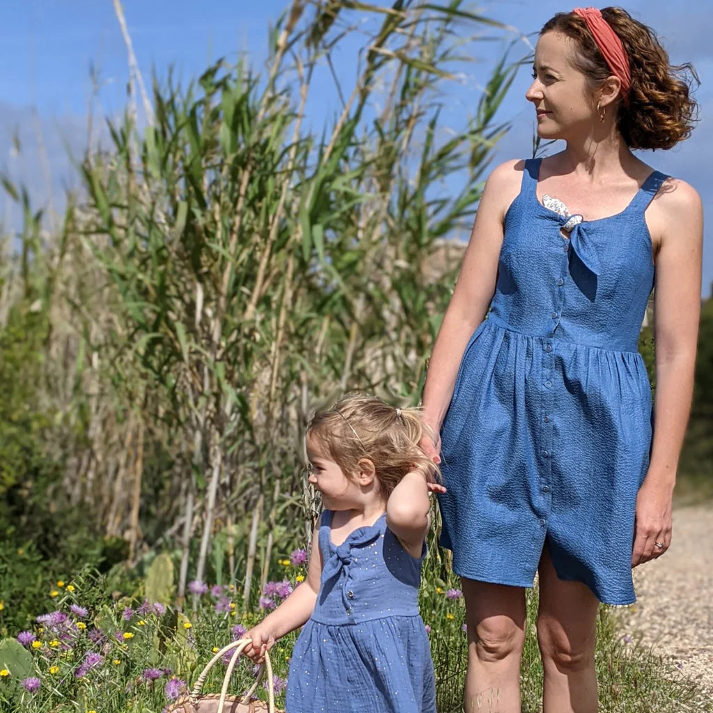 Robe et Top CALYPSO - Patron de couture pochette - SUPER BISON Patron de couture SUPER BISON | Gaspard et Léonie Tissus en ligne et Mercerie à Toulouse