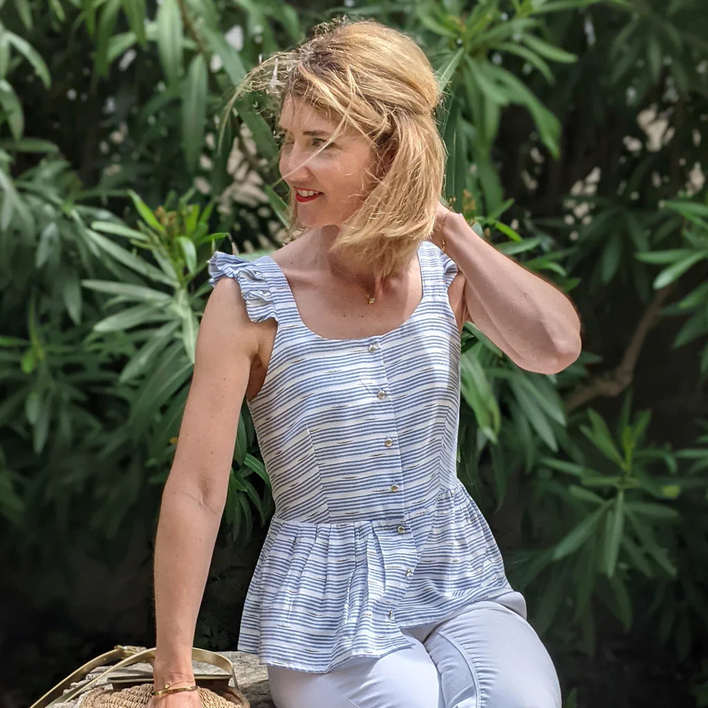 Robe et Top CALYPSO - Patron de couture pochette - SUPER BISON Patron de couture SUPER BISON | Gaspard et Léonie Tissus en ligne et Mercerie à Toulouse