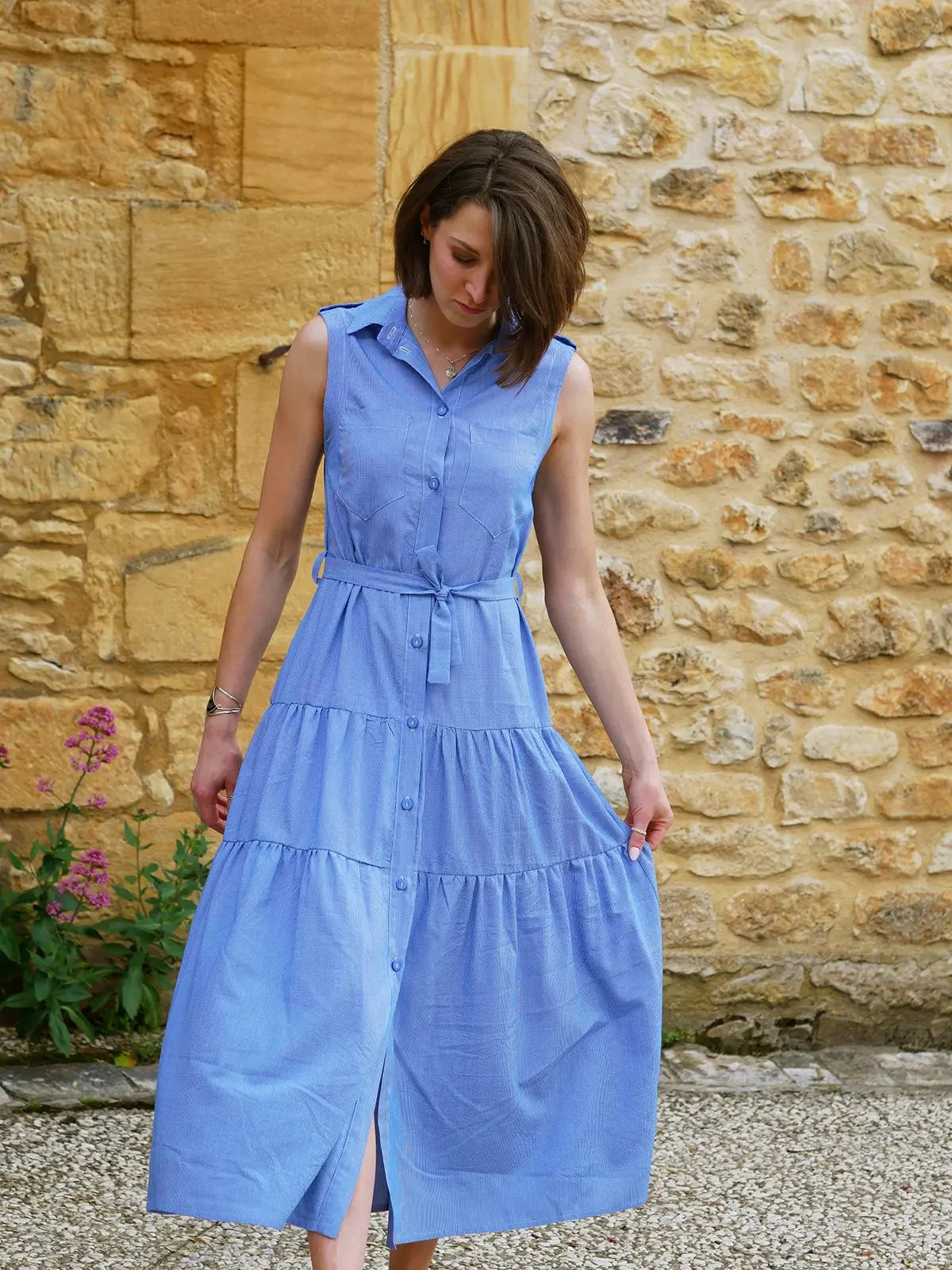 Robe ORIA - Patron de couture Pochette - ANCEA PARIS Patron de couture ANCEA PARIS | Gaspard et Léonie Tissus en ligne et Mercerie à Toulouse