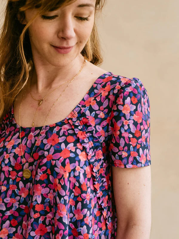 Robe ou Blouse BLOOM - Patron de couture pochette - JOLI LAB Patron de couture JOLI LAB | Gaspard et Léonie Tissus en ligne et Mercerie à Toulouse