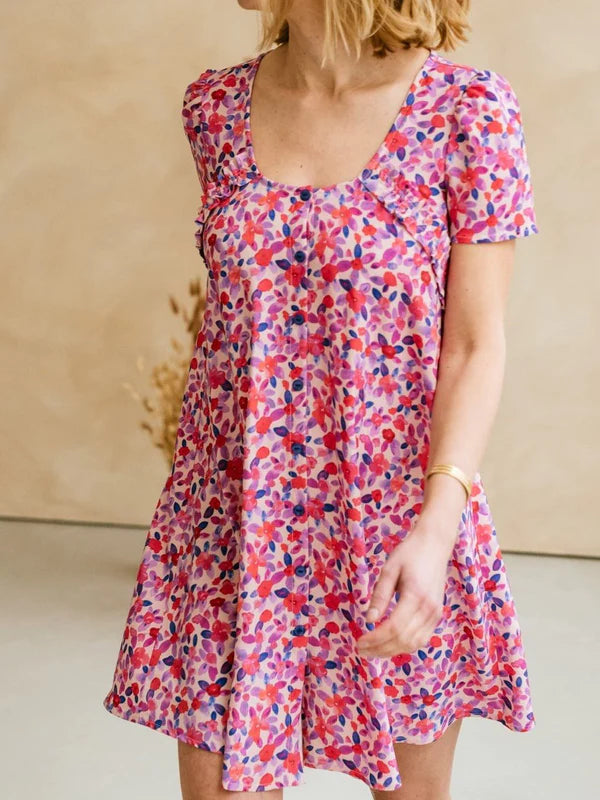 Robe ou Blouse BLOOM - Patron de couture pochette - JOLI LAB Patron de couture JOLI LAB | Gaspard et Léonie Tissus en ligne et Mercerie à Toulouse