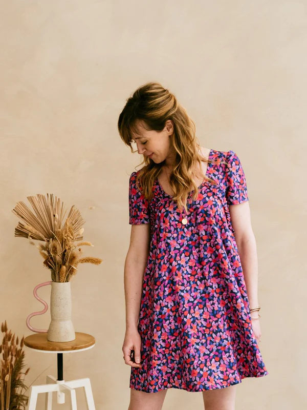 Robe ou Blouse BLOOM - Patron de couture pochette - JOLI LAB Patron de couture JOLI LAB | Gaspard et Léonie Tissus en ligne et Mercerie à Toulouse