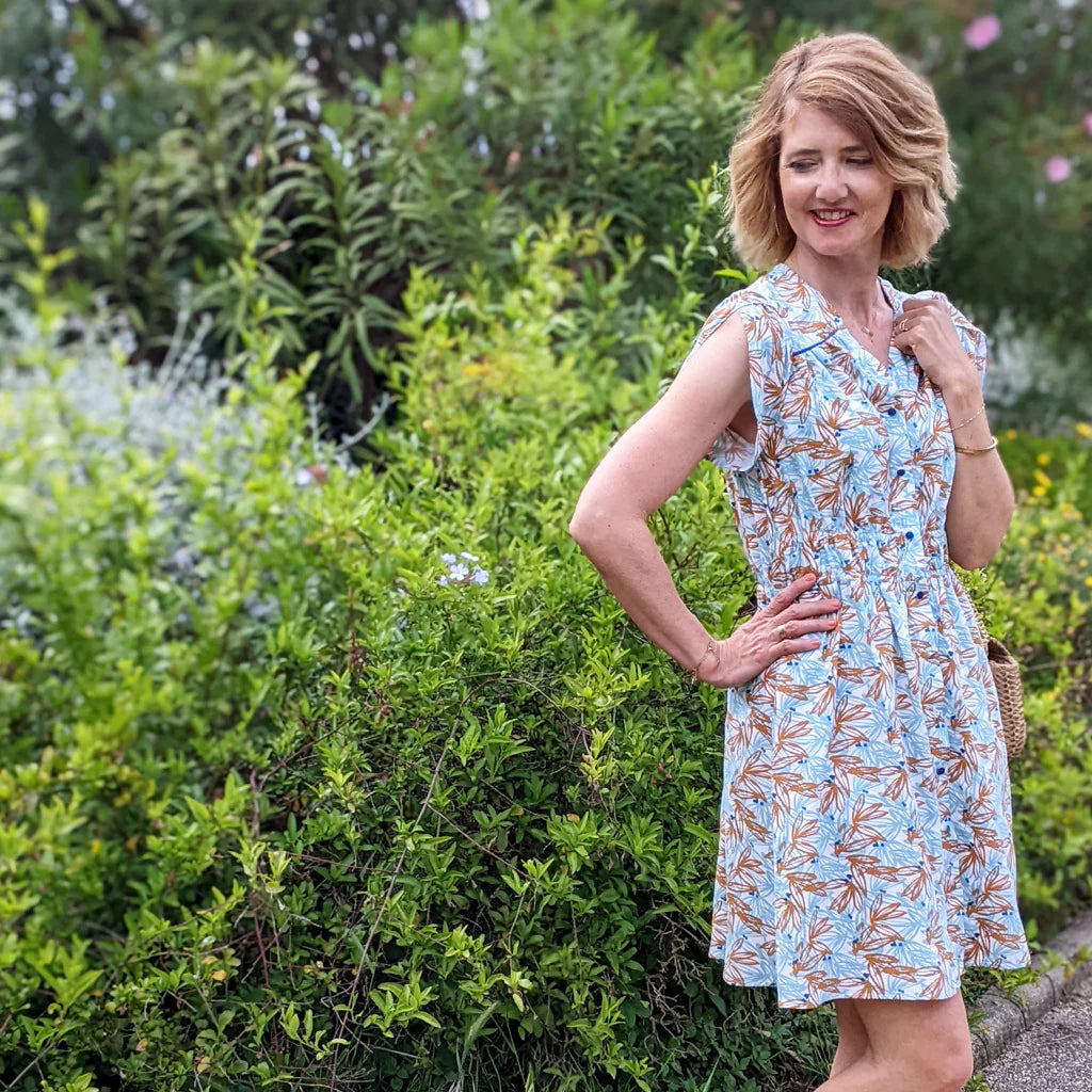 Robe POEME - Patron de couture pochette - SUPER BISON Patron de couture SUPER BISON | Gaspard et Léonie Tissus en ligne et Mercerie à Toulouse