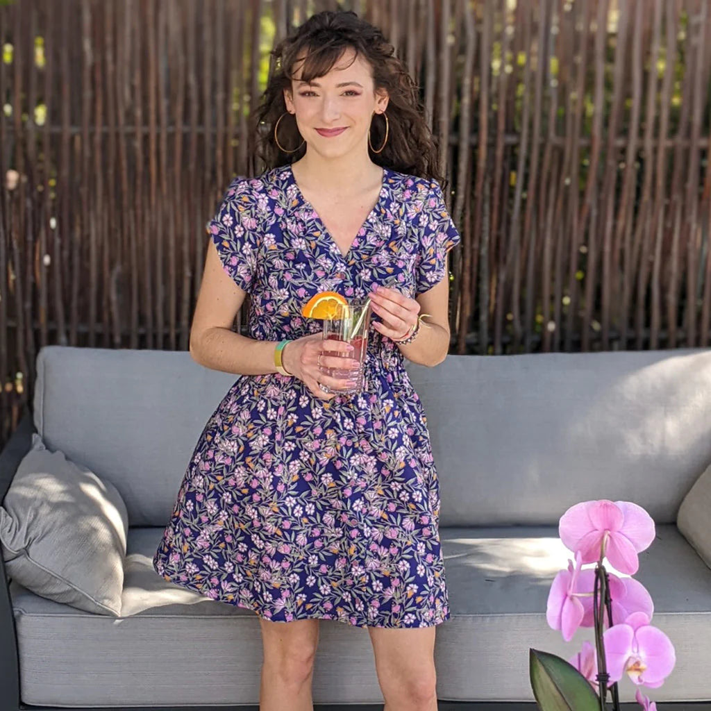 Robe POEME - Patron de couture pochette - SUPER BISON Patron de couture SUPER BISON | Gaspard et Léonie Tissus en ligne et Mercerie à Toulouse