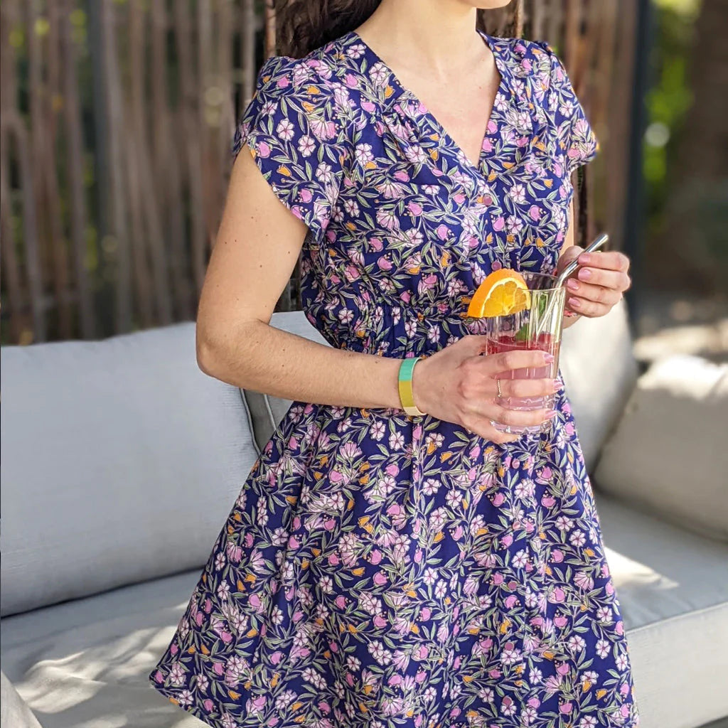 Robe POEME - Patron de couture pochette - SUPER BISON Patron de couture SUPER BISON | Gaspard et Léonie Tissus en ligne et Mercerie à Toulouse