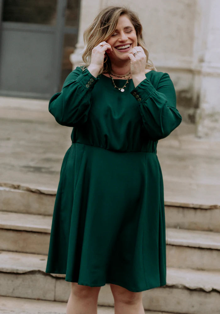 Robe PRIMROSE - Patron de couture Pochette - MAISON FAUVE Patron de couture MAISON FAUVE | Gaspard et Léonie Tissus en ligne et Mercerie à Toulouse