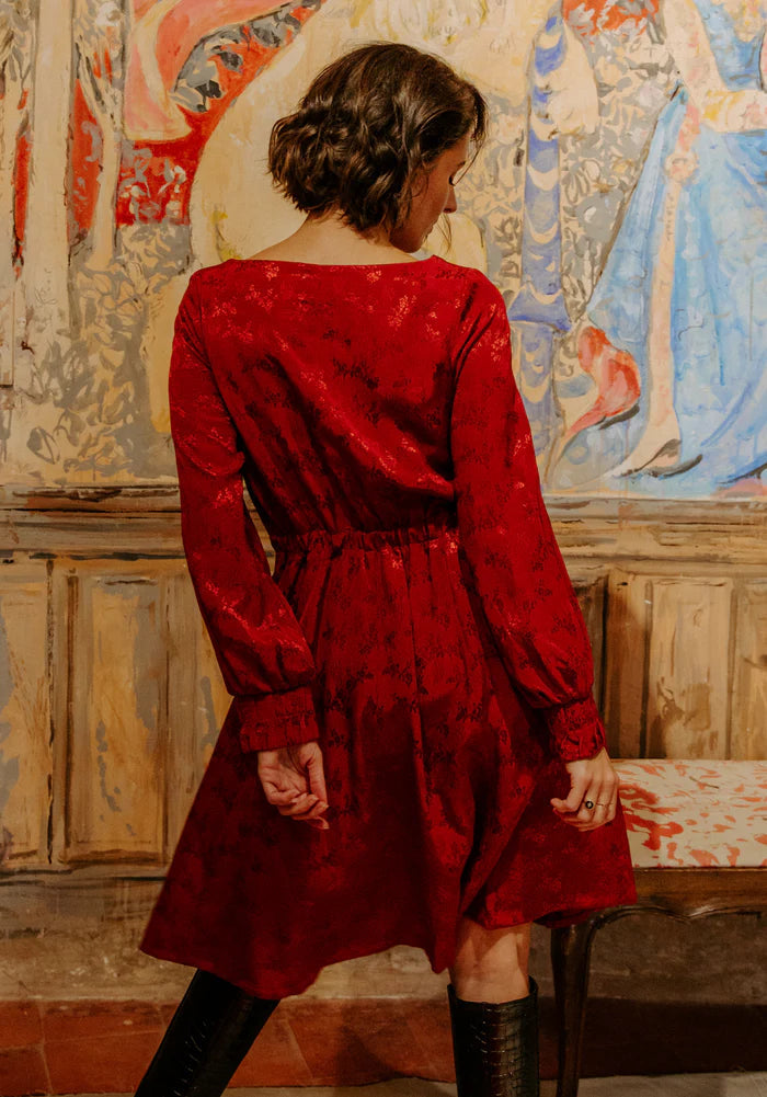 Robe PRIMROSE - Patron de couture Pochette - MAISON FAUVE Patron de couture MAISON FAUVE | Gaspard et Léonie Tissus en ligne et Mercerie à Toulouse