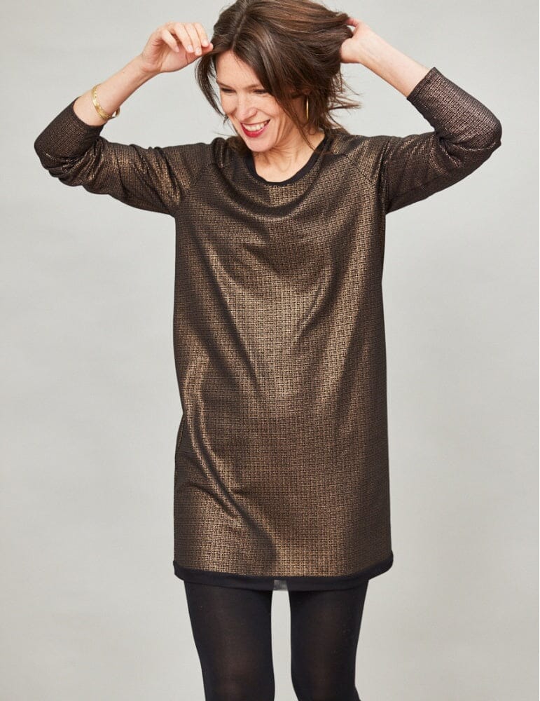 Robe-Pull femme CAPSULE Patron de couture pochette - Atelier SCÄMMIT Patron de couture ATELIER SCÄMMIT | Gaspard et Léonie Tissus en ligne et Mercerie à Toulouse