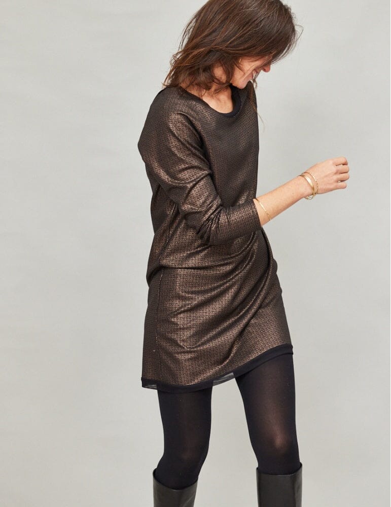 Robe-Pull femme CAPSULE Patron de couture pochette - Atelier SCÄMMIT Patron de couture ATELIER SCÄMMIT | Gaspard et Léonie Tissus en ligne et Mercerie à Toulouse