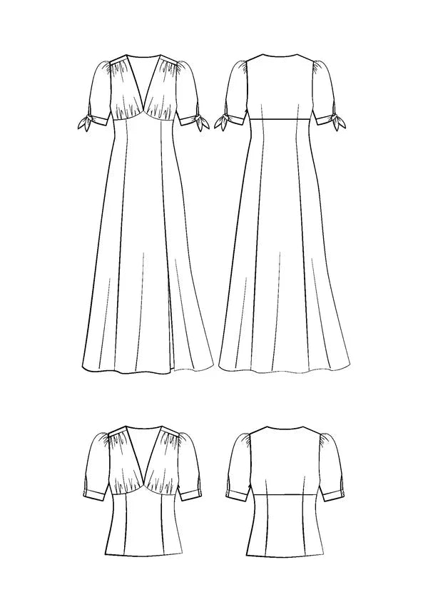 Robe ROSALIE - Patron de couture Pochette - MAISON FAUVE Patron de couture MAISON FAUVE | Gaspard et Léonie Tissus en ligne et Mercerie à Toulouse