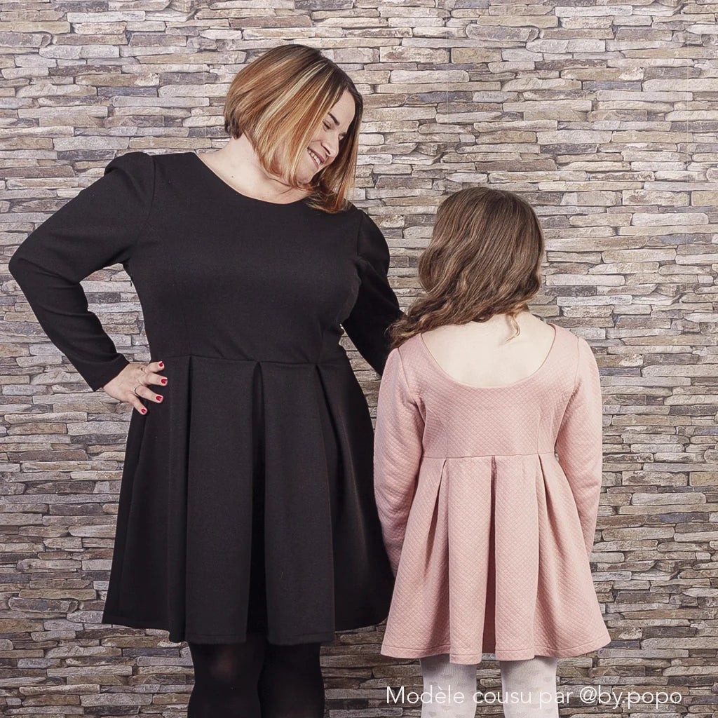 Robe SOLINE - Patron de couture pochette - SUPER BISON Patron de couture SUPER BISON | Gaspard et Léonie Tissus en ligne et Mercerie à Toulouse