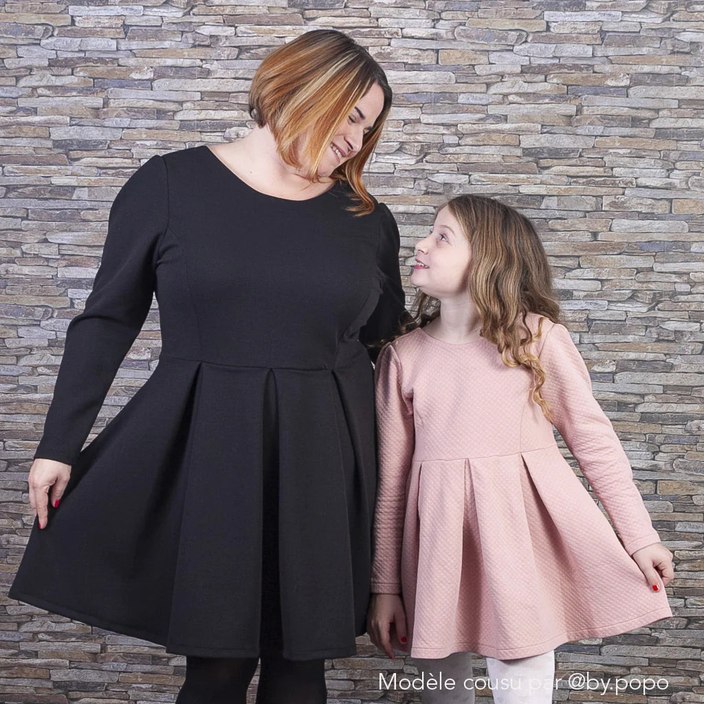 Robe SOLINE - Patron de couture pochette - SUPER BISON Patron de couture SUPER BISON | Gaspard et Léonie Tissus en ligne et Mercerie à Toulouse