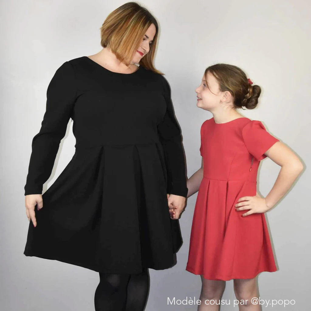 Robe SOLINE - Patron de couture pochette - SUPER BISON Patron de couture SUPER BISON | Gaspard et Léonie Tissus en ligne et Mercerie à Toulouse