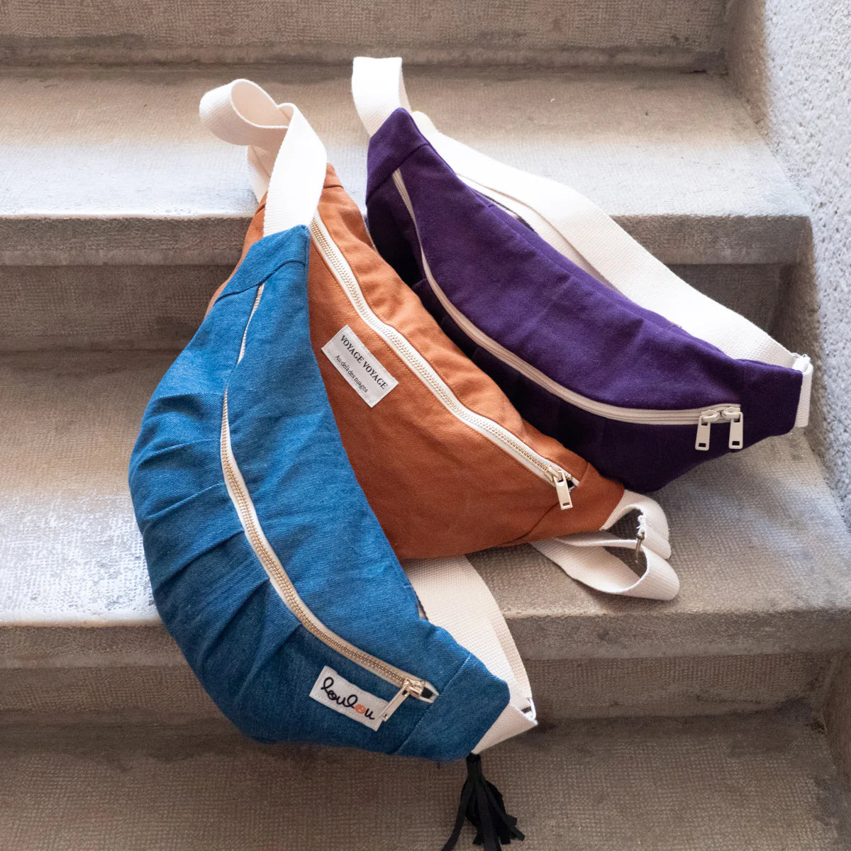 Sac Banane IKABANANA - Patron de couture pochette - IKATEE Patron de couture Ikatee | Gaspard et Léonie Tissus en ligne et Mercerie à Toulouse