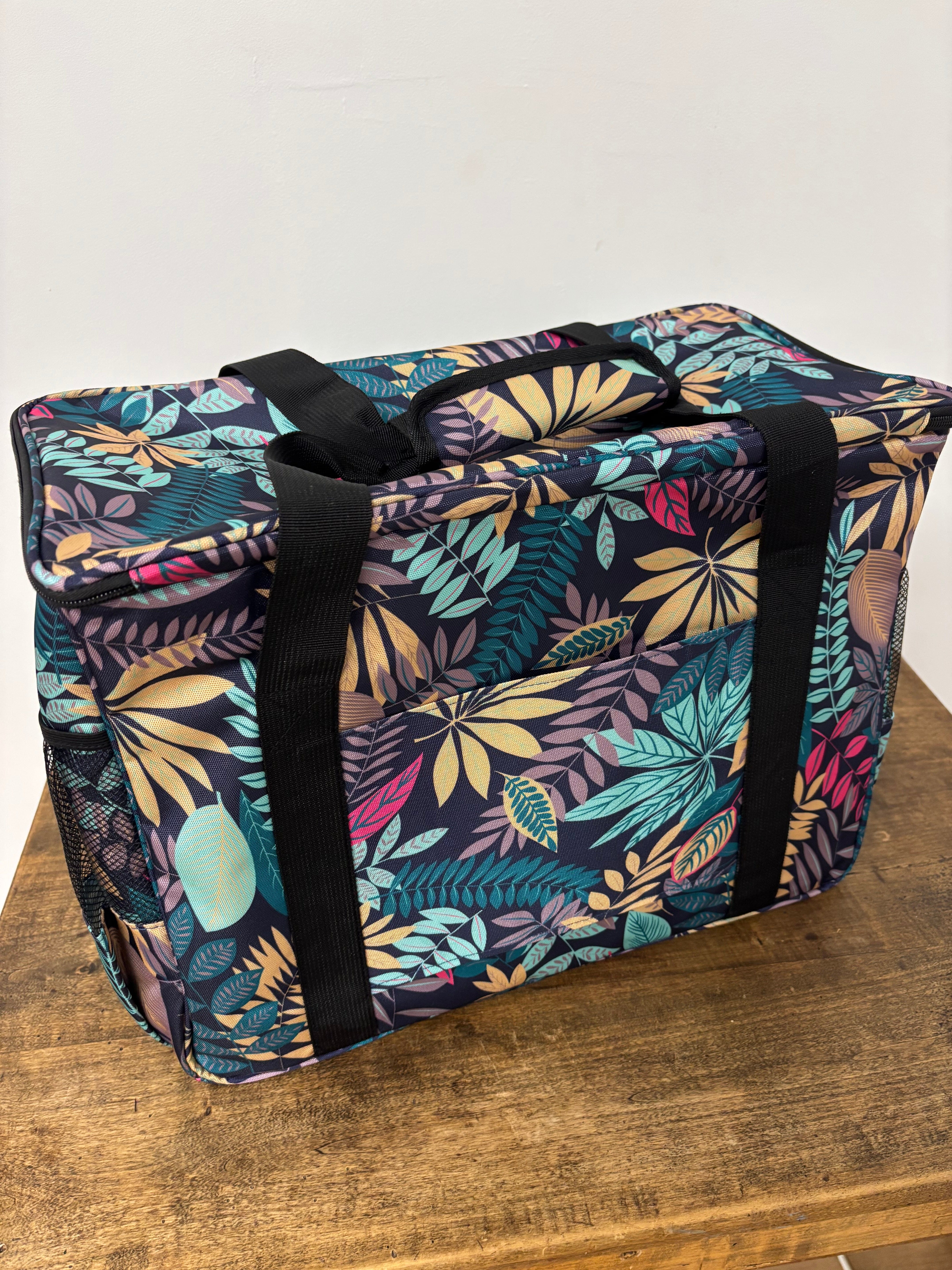 Sac de transport / rangement pour machine à coudre - TROPICAL Machine à coudre Sélection Gaspard et Léonie | Gaspard et Léonie Tissus en ligne et Mercerie à Toulouse