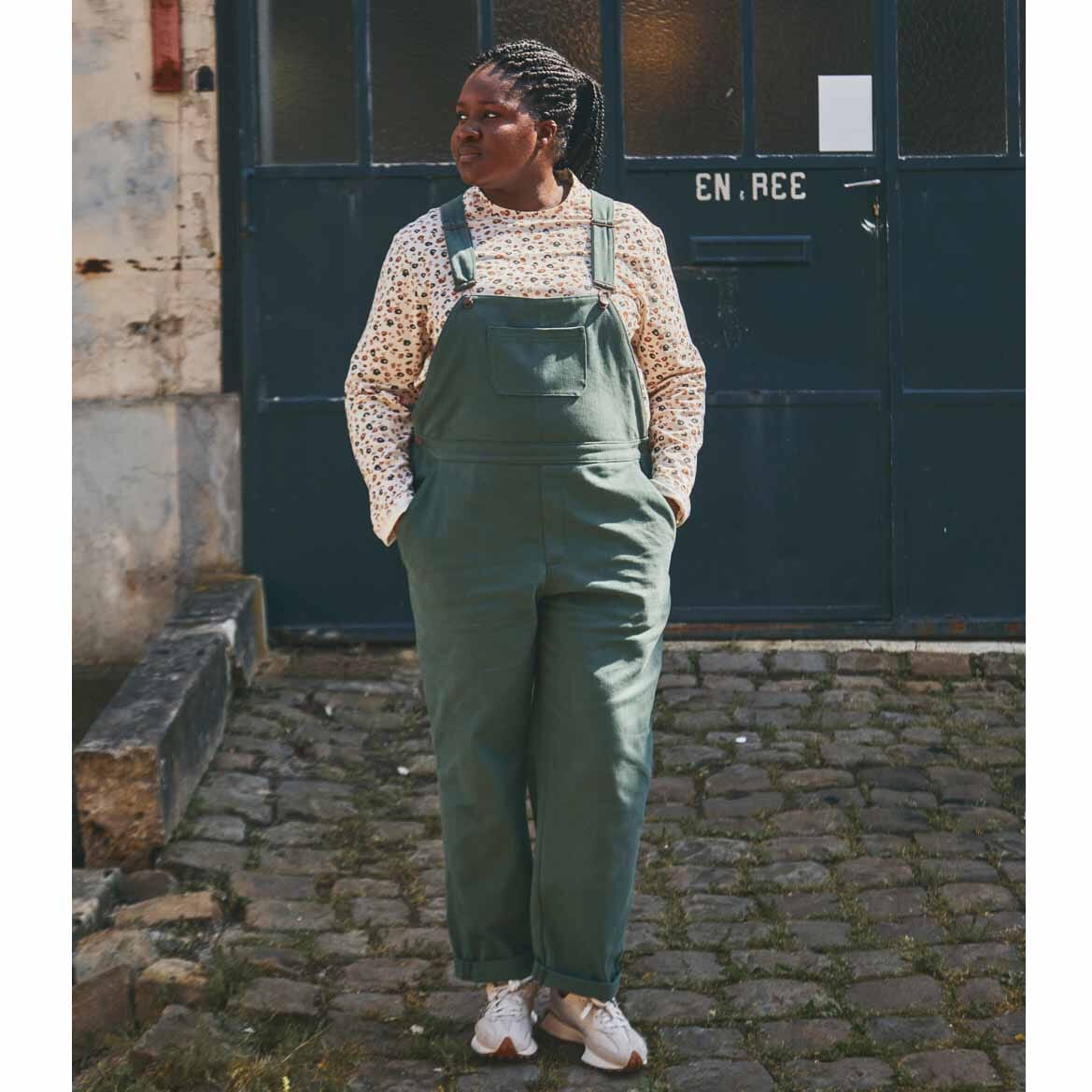 Salopette LYON - Patron de couture pochette - IKATEE Patron de couture Ikatee | Gaspard et Léonie Tissus en ligne et Mercerie à Toulouse