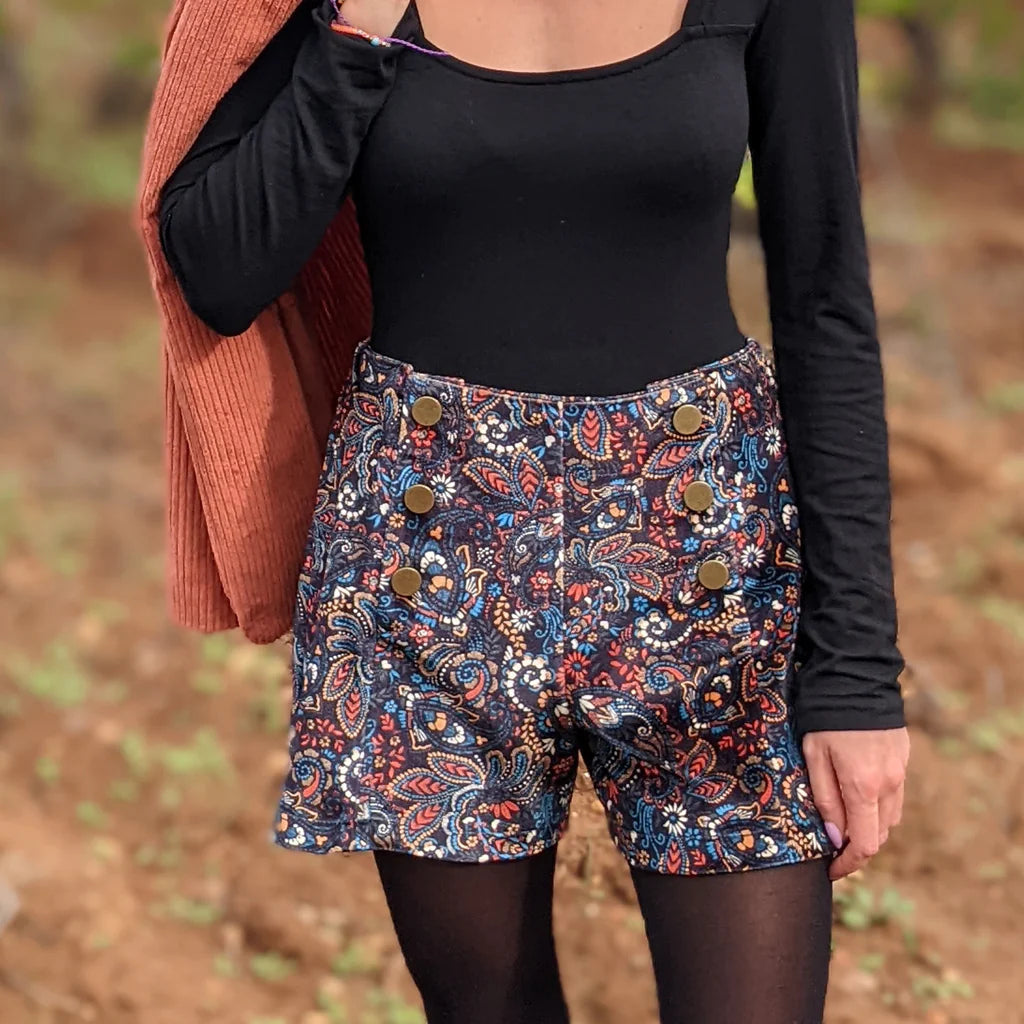 Short et Pantalon CHARME - Patron de couture pochette - SUPER BISON Patron de couture SUPER BISON | Gaspard et Léonie Tissus en ligne et Mercerie à Toulouse