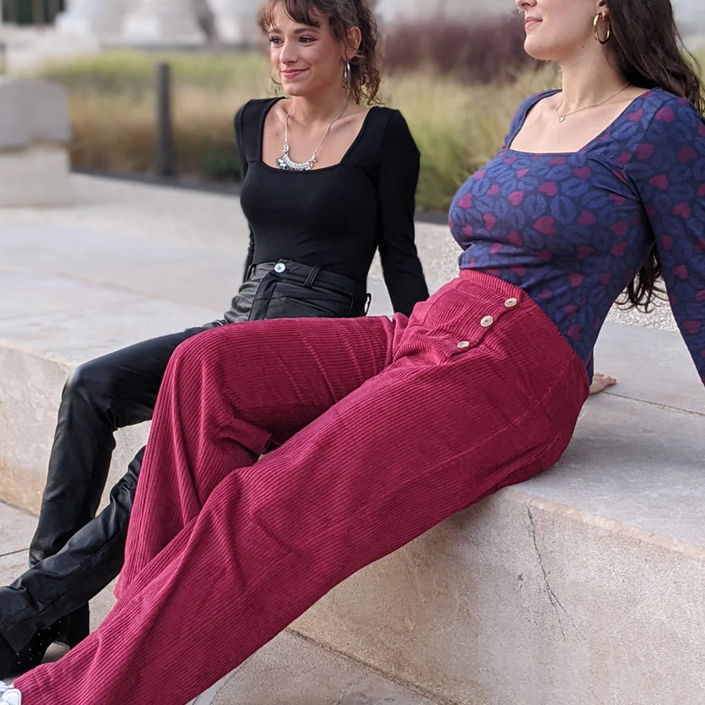 Short et Pantalon CHARME - Patron de couture pochette - SUPER BISON Patron de couture SUPER BISON | Gaspard et Léonie Tissus en ligne et Mercerie à Toulouse