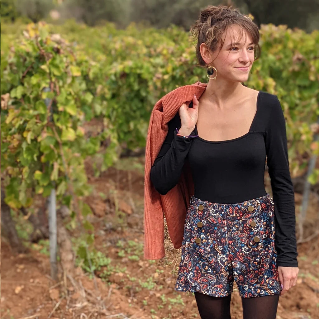 Short et Pantalon CHARME - Patron de couture pochette - SUPER BISON Patron de couture SUPER BISON | Gaspard et Léonie Tissus en ligne et Mercerie à Toulouse