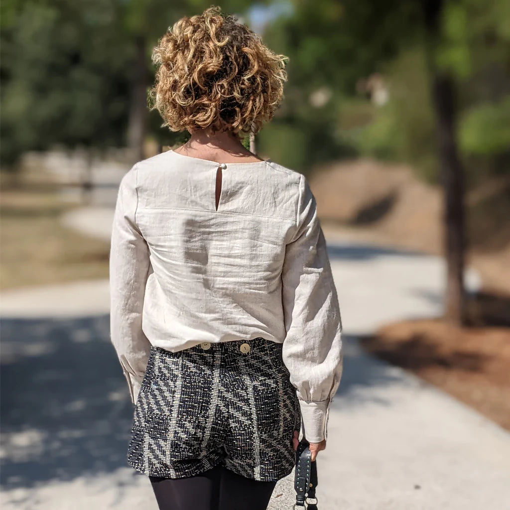 Short et Pantalon CHARME - Patron de couture pochette - SUPER BISON Patron de couture SUPER BISON | Gaspard et Léonie Tissus en ligne et Mercerie à Toulouse