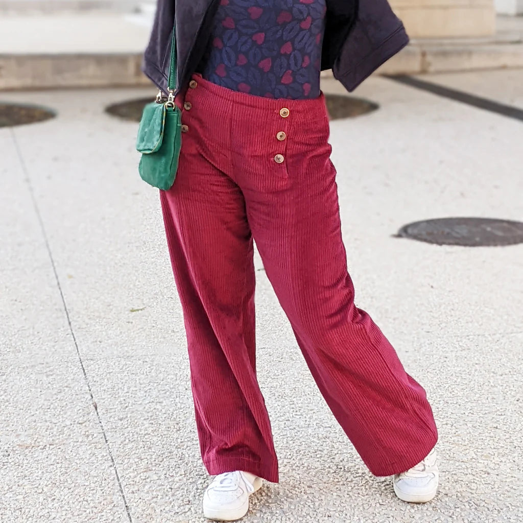 Short et Pantalon CHARME - Patron de couture pochette - SUPER BISON Patron de couture SUPER BISON | Gaspard et Léonie Tissus en ligne et Mercerie à Toulouse