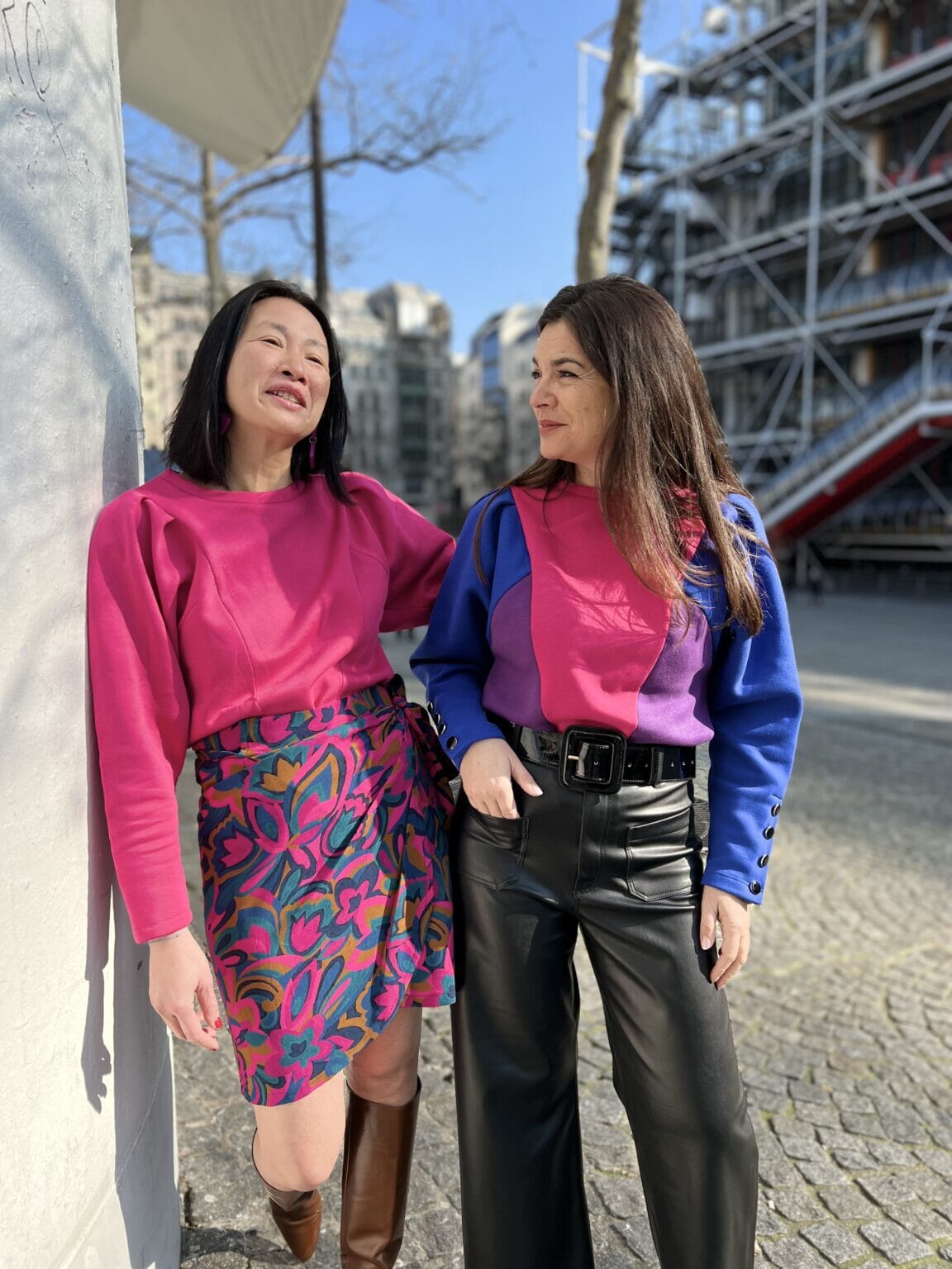 Sweat BUTTERFLY Patron de couture Pochette - CLEMATISSE PATTERN Patron de couture CLEMATISSE PATTERN | Gaspard et Léonie Tissus en ligne et Mercerie à Toulouse