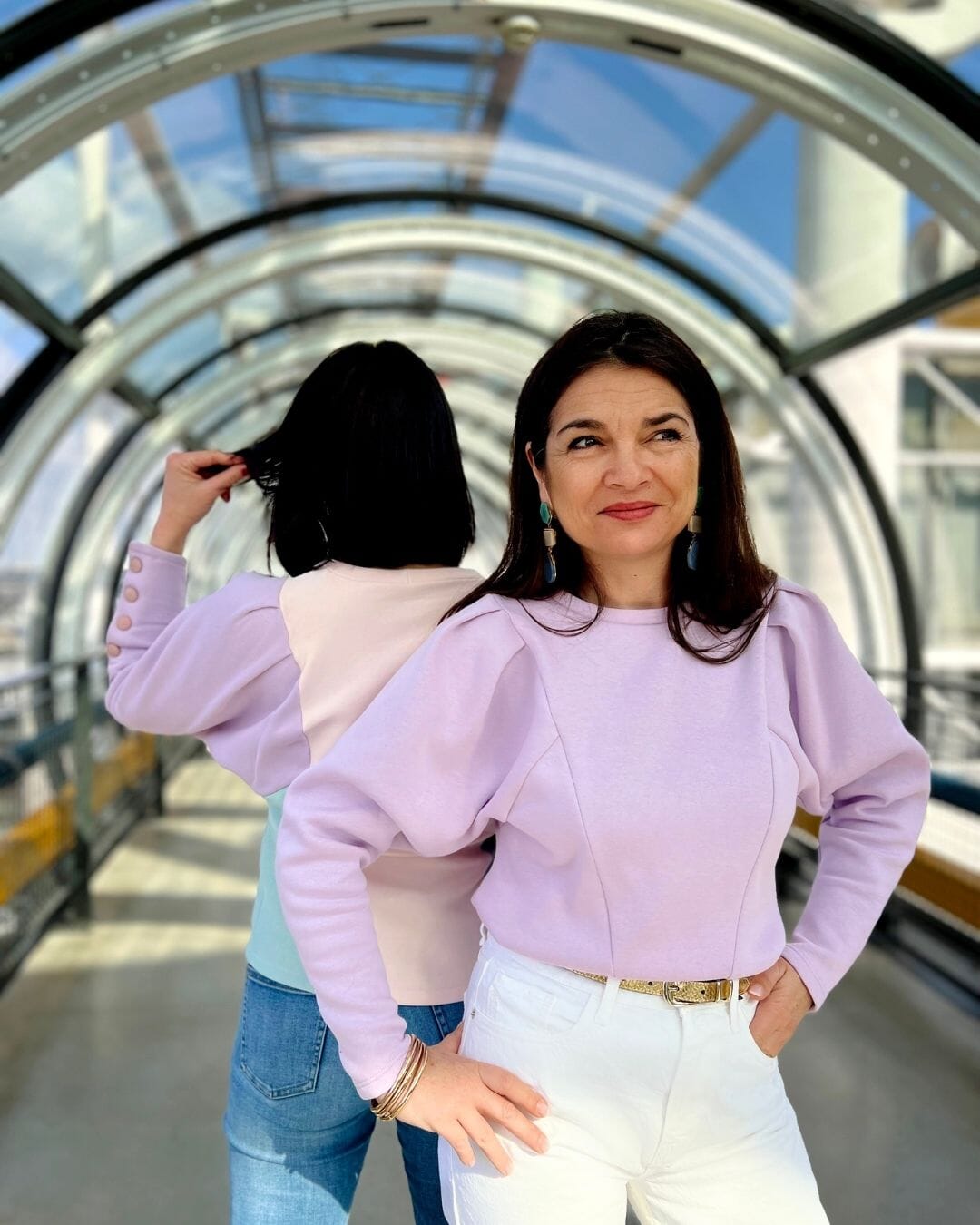 Sweat BUTTERFLY Patron de couture Pochette - CLEMATISSE PATTERN Patron de couture CLEMATISSE PATTERN | Gaspard et Léonie Tissus en ligne et Mercerie à Toulouse