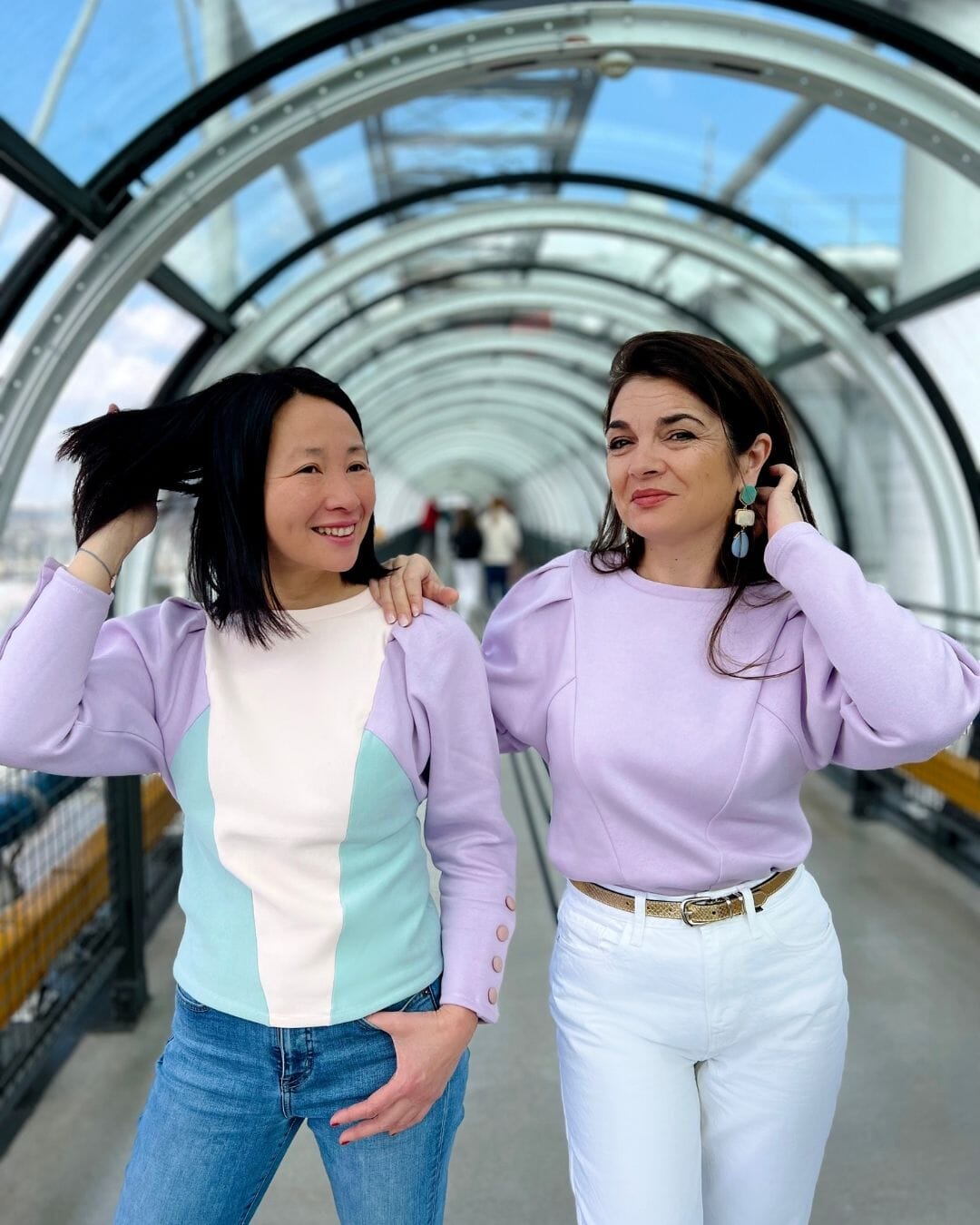 Sweat BUTTERFLY Patron de couture Pochette - CLEMATISSE PATTERN Patron de couture CLEMATISSE PATTERN | Gaspard et Léonie Tissus en ligne et Mercerie à Toulouse