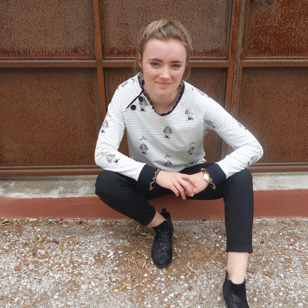 Sweat LIVIA- Patron de couture pochette - SUPER BISON Patron de couture SUPER BISON | Gaspard et Léonie Tissus en ligne et Mercerie à Toulouse