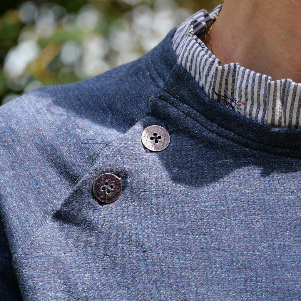 Sweat LIVIA- Patron de couture pochette - SUPER BISON Patron de couture SUPER BISON | Gaspard et Léonie Tissus en ligne et Mercerie à Toulouse