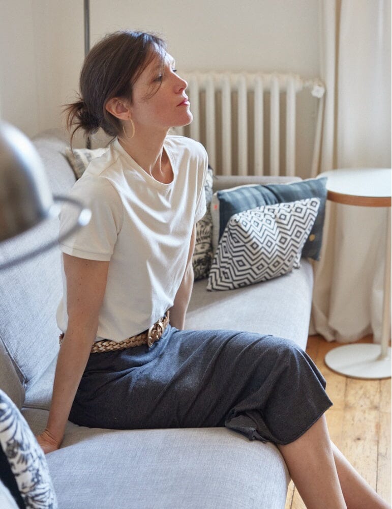 T-shirt femme MODJO Patron de couture pochette - Atelier SCÄMMIT Patron de couture ATELIER SCÄMMIT | Gaspard et Léonie Tissus en ligne et Mercerie à Toulouse