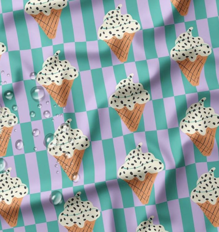 Tissu Ciré gome imperméable CORNETO (Vendu x10cm) Tissus DOMOTEX | Gaspard et Léonie Tissus en ligne et Mercerie à Toulouse