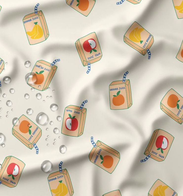 Tissu Ciré gome imperméable JUICY (Vendu x10cm) Tissus DOMOTEX | Gaspard et Léonie Tissus en ligne et Mercerie à Toulouse