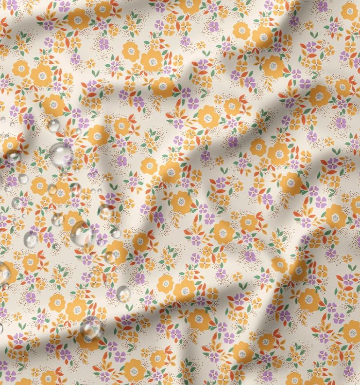 Tissu Ciré gome imperméable OXELI (Vendu x10cm) Tissus DOMOTEX | Gaspard et Léonie Tissus en ligne et Mercerie à Toulouse