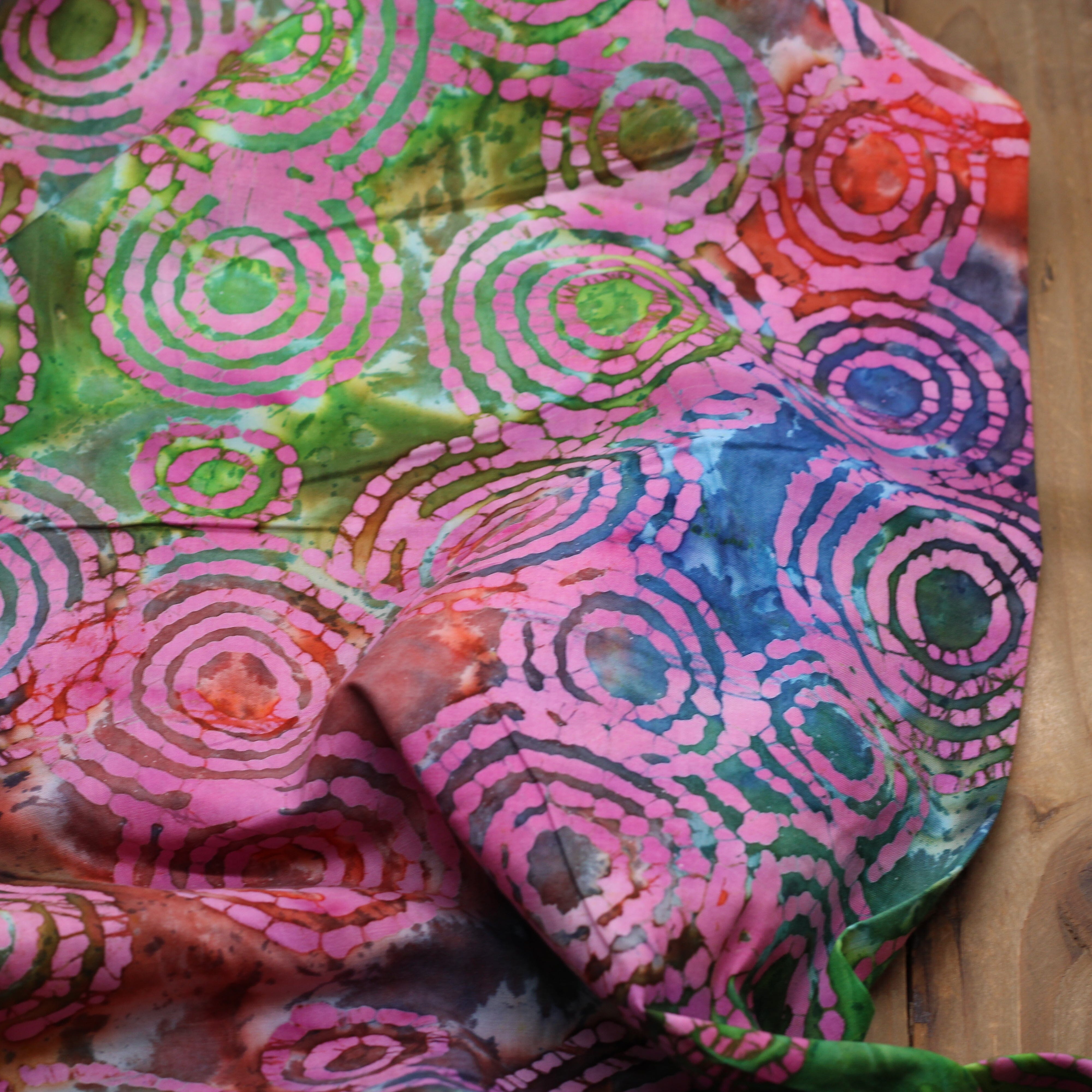 Tissu Coton Batik #20 - Multicolore (Vendu x10cm) Tissus Sélection Gaspard & Léonie | Gaspard et Léonie Tissus en ligne et Mercerie à Toulouse