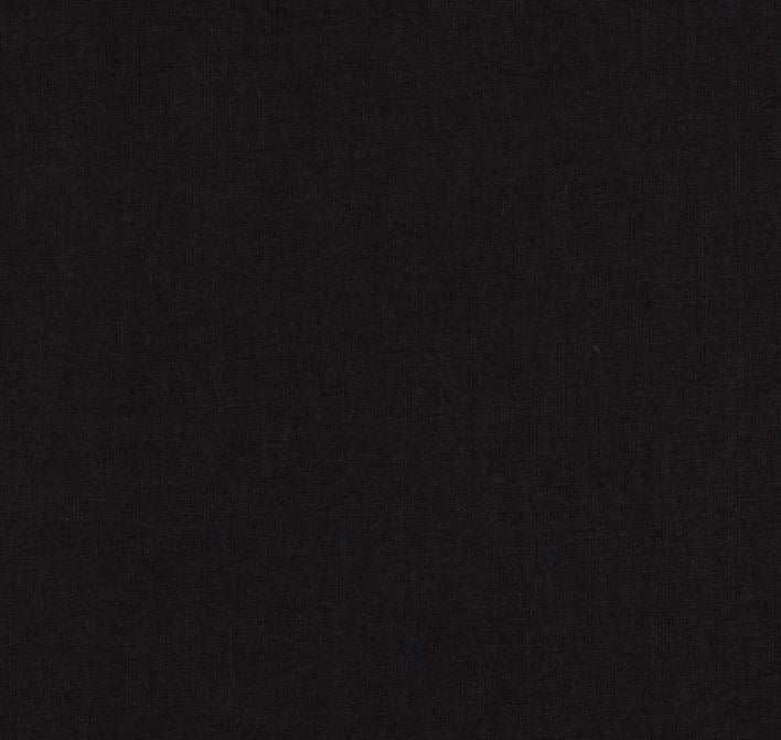 Tissu coton Enduit Uni - NOIR (vendu x10cm) Tissus DOMOTEX | Gaspard et Léonie Tissus en ligne et Mercerie à Toulouse