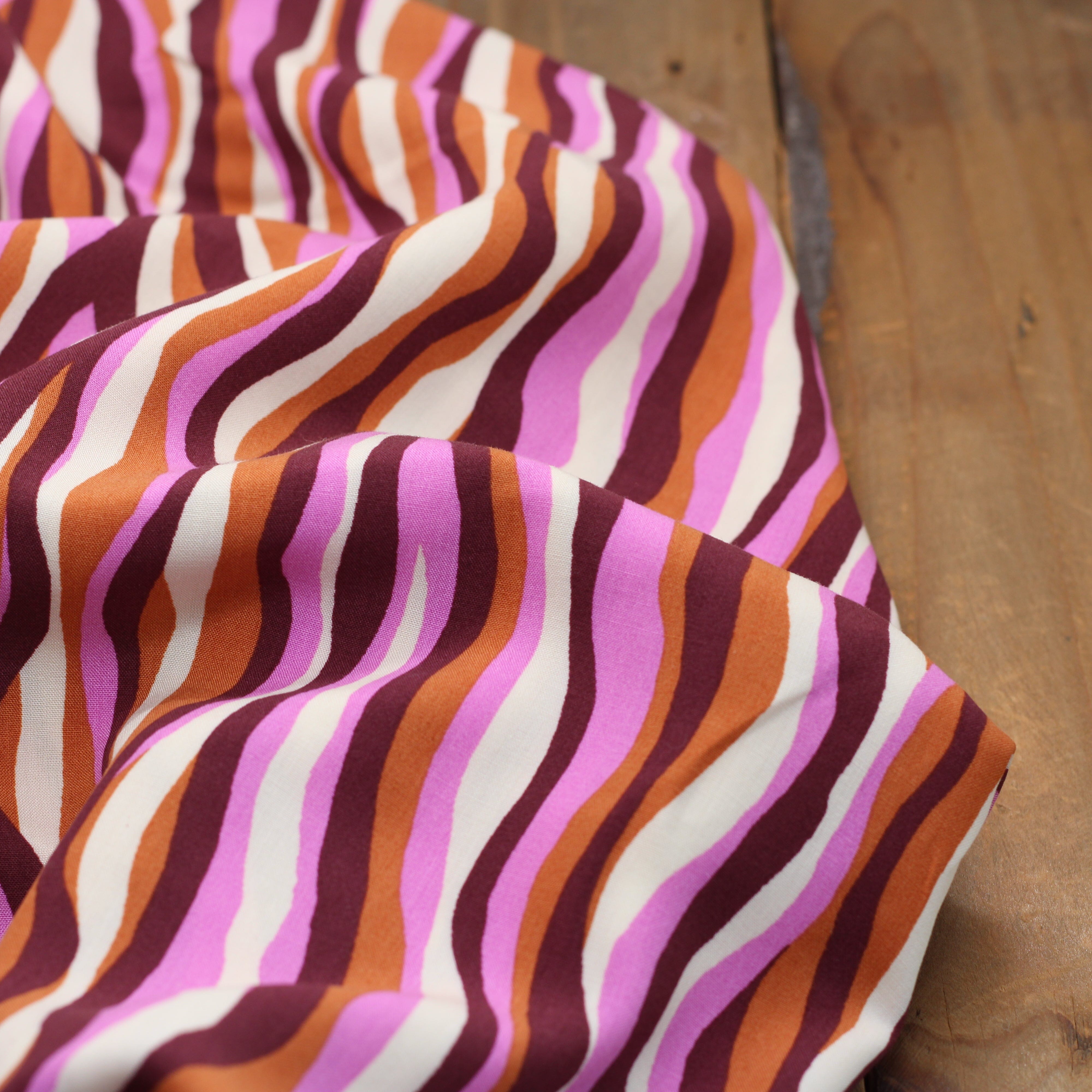 Tissu de viscose - STACY - Violet (Vendu x10cm) Tissus Sélection Gaspard & Léonie | Gaspard et Léonie Tissus en ligne et Mercerie à Toulouse