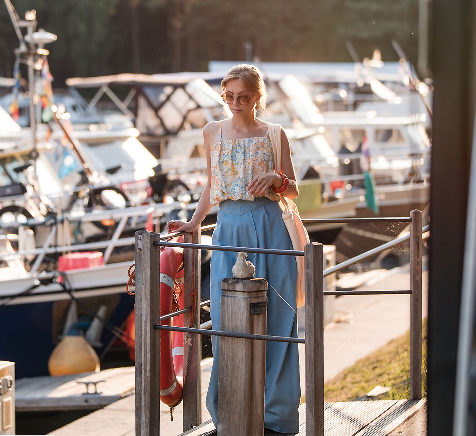 Tissu Double Gaze - LOTS OF FLOWERS - Tissus SEE YOU AT SIX | Gaspard et Léonie Tissus en ligne et Mercerie à Toulouse