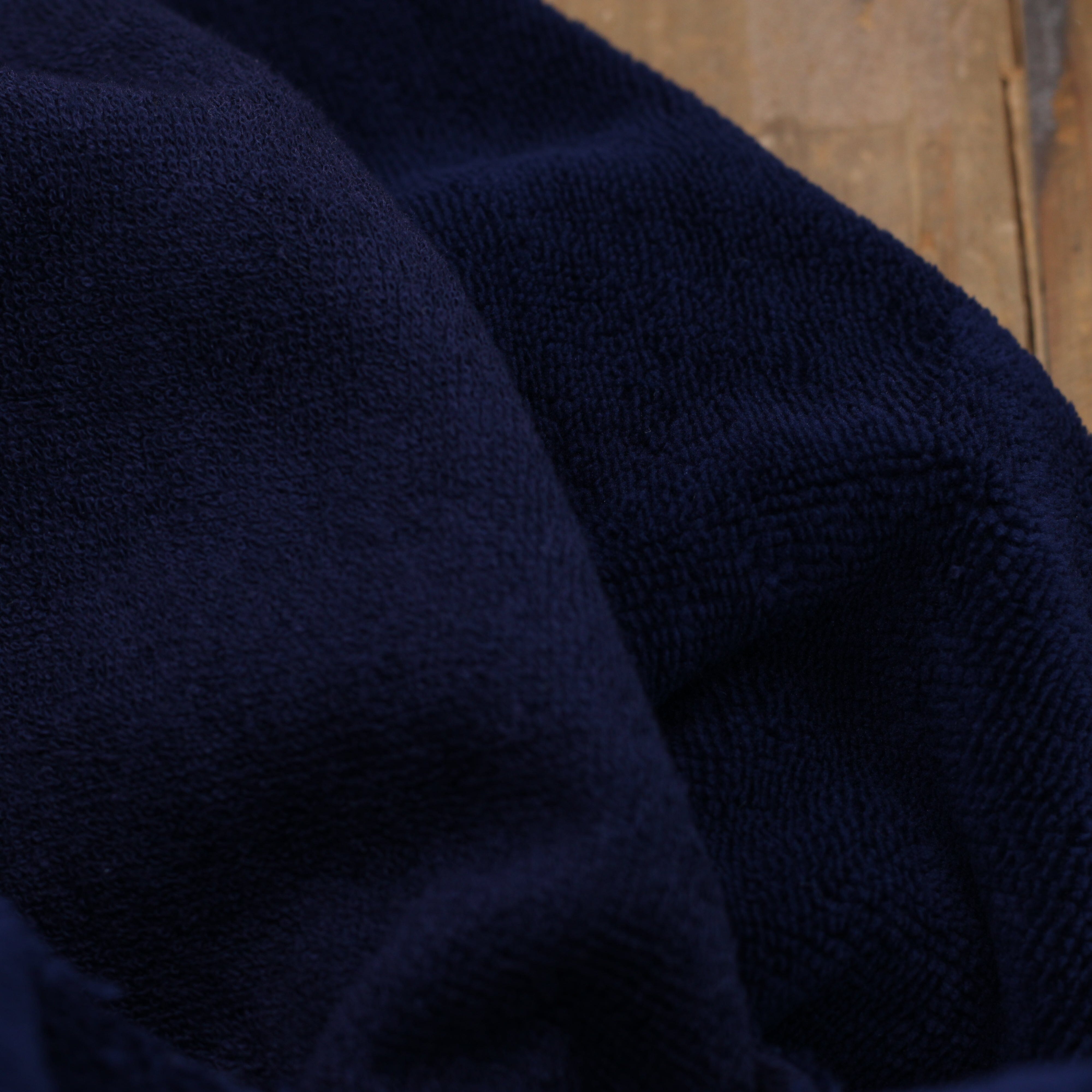 Tissu Eponge Microfibre de bambou - Bleu Marine (Vendu x10cm) Tissus Sélection Gaspard & Léonie | Gaspard et Léonie Tissus en ligne et Mercerie à Toulouse