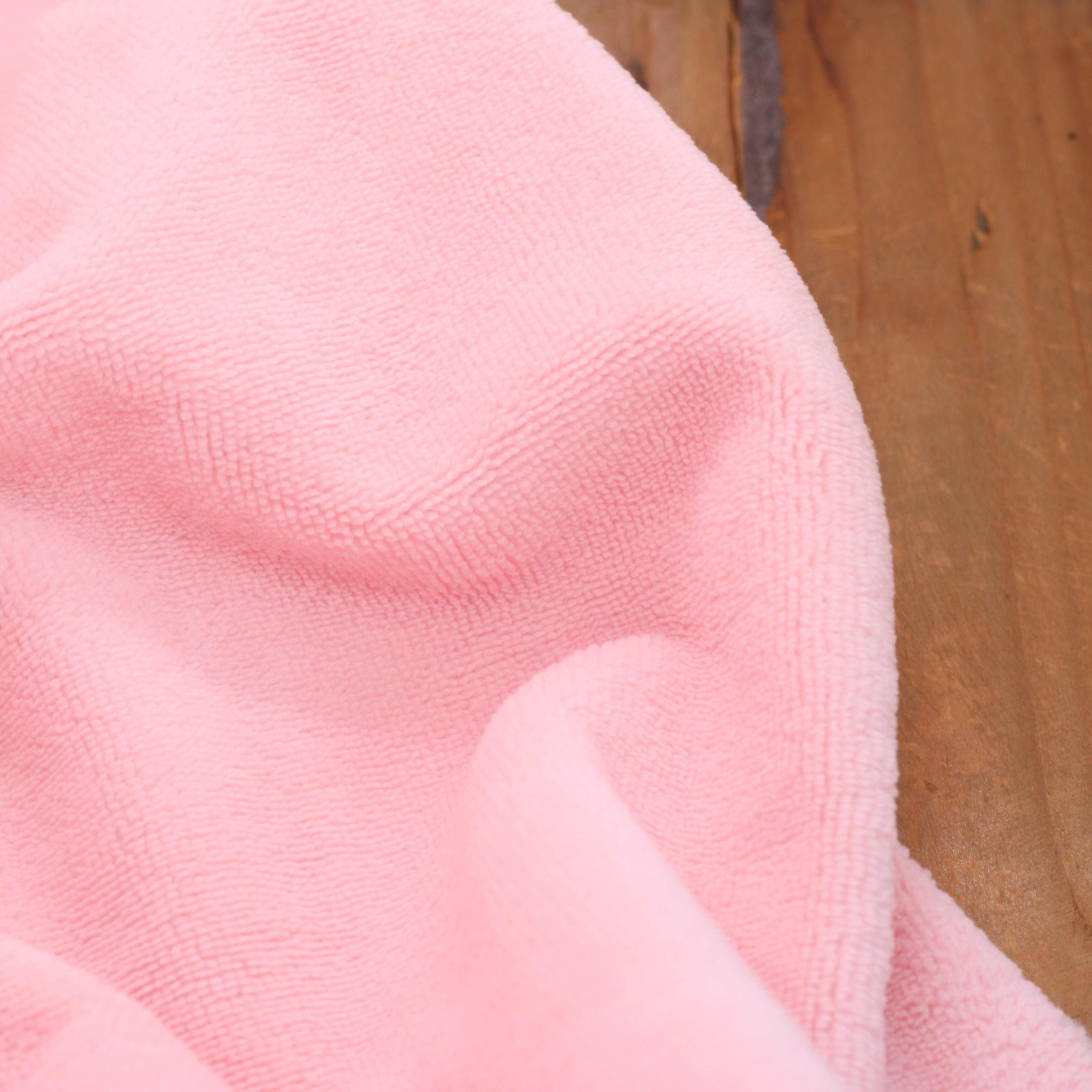 Tissu Eponge Microfibre de bambou - Rose (Vendu x10cm) Tissus Sélection Gaspard & Léonie | Gaspard et Léonie Tissus en ligne et Mercerie à Toulouse