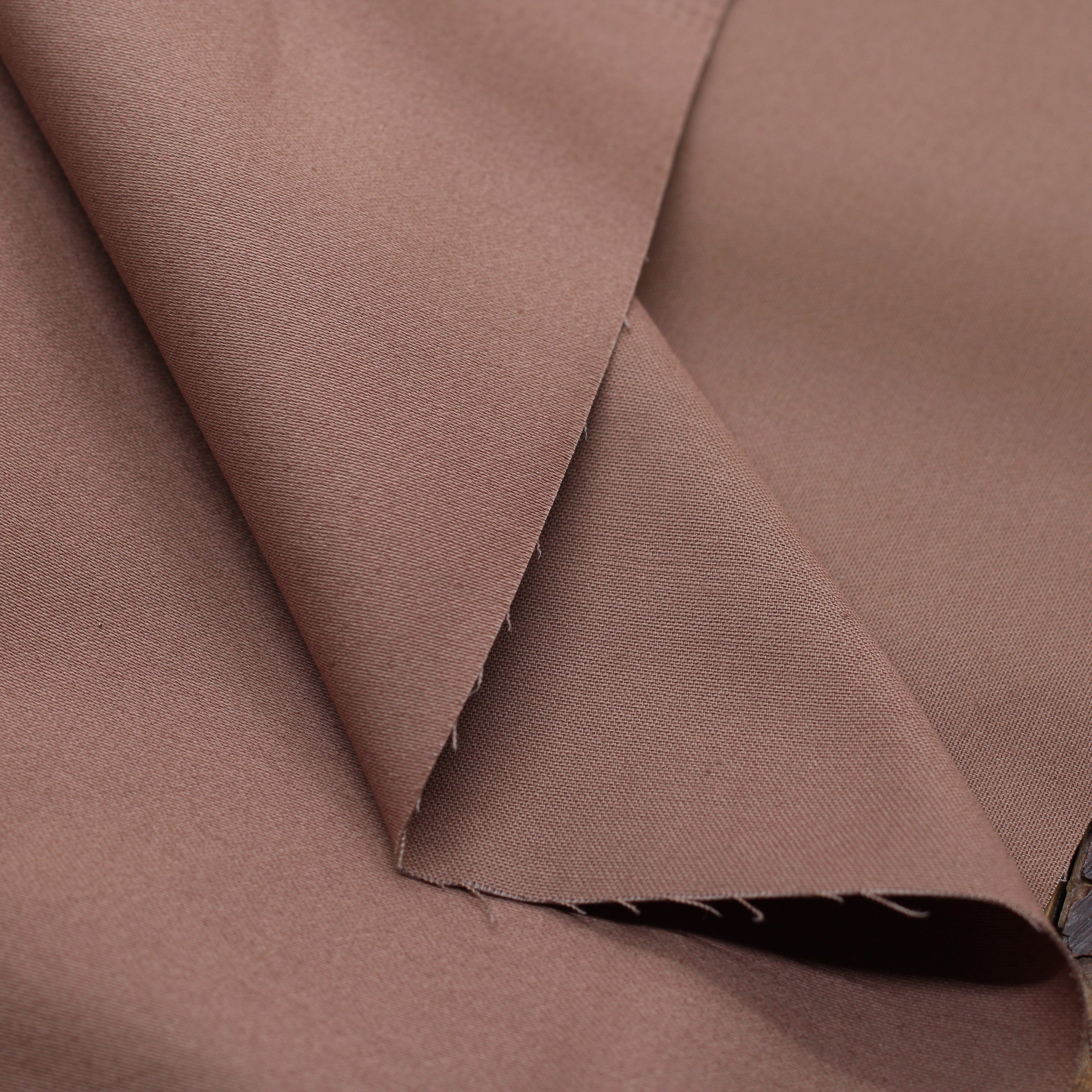 Tissu Fine Gabardine de coton unie Stretch - Chocolat (Vendu par 10cm Tissus Sélection Gaspard & Léonie | Gaspard et Léonie Tissus en ligne et Mercerie à Toulouse