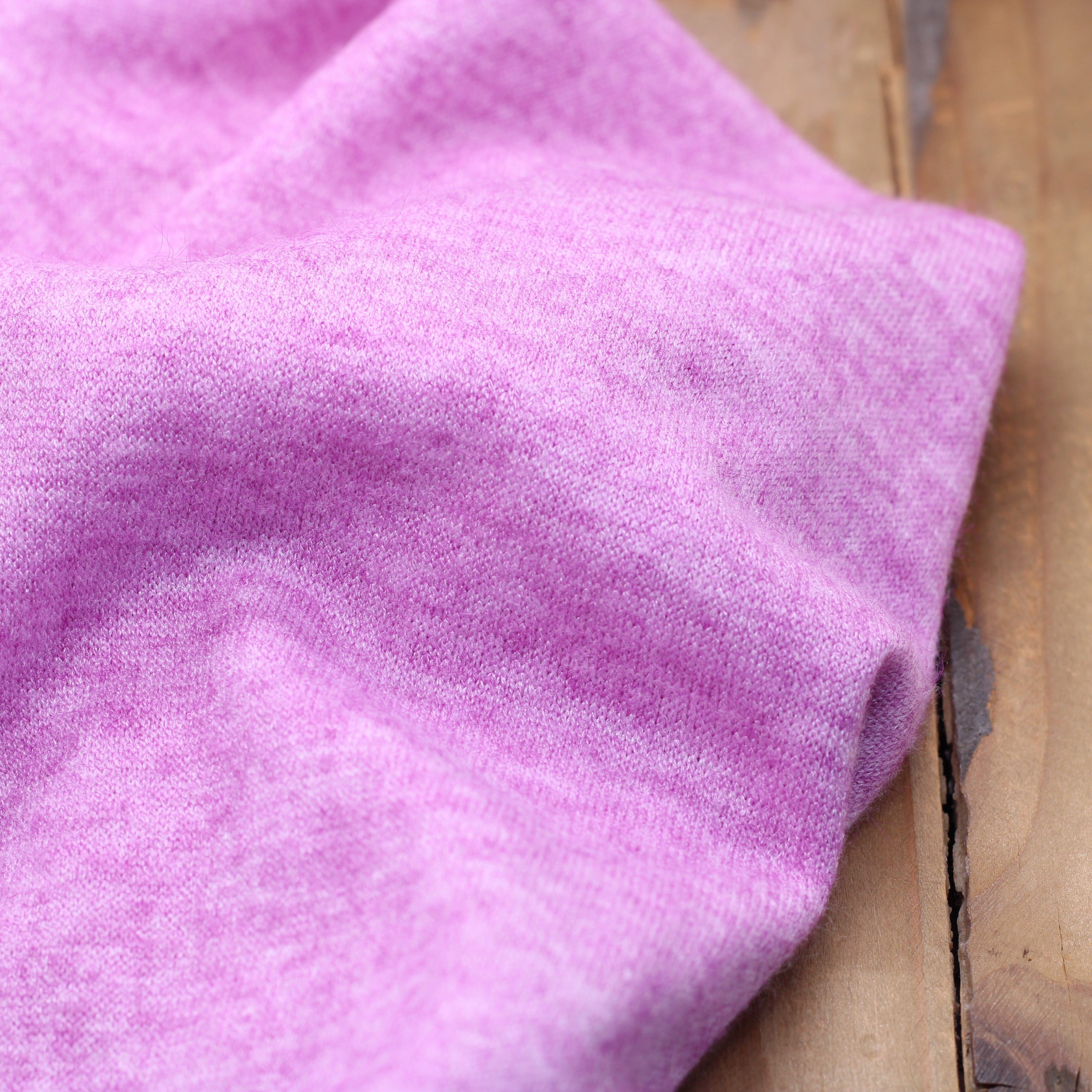 Tissu fines Mailles Viscose tricot - Cyclamen Chiné (Vendu x10cm) Tissus Sélection Gaspard & Léonie | Gaspard et Léonie Tissus en ligne et Mercerie à Toulouse